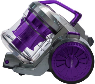 RUSSELL HOBBS  RHCV2103 Cylinder Bagless Vacuum Cleaner - Gunmetal Grey & Purple